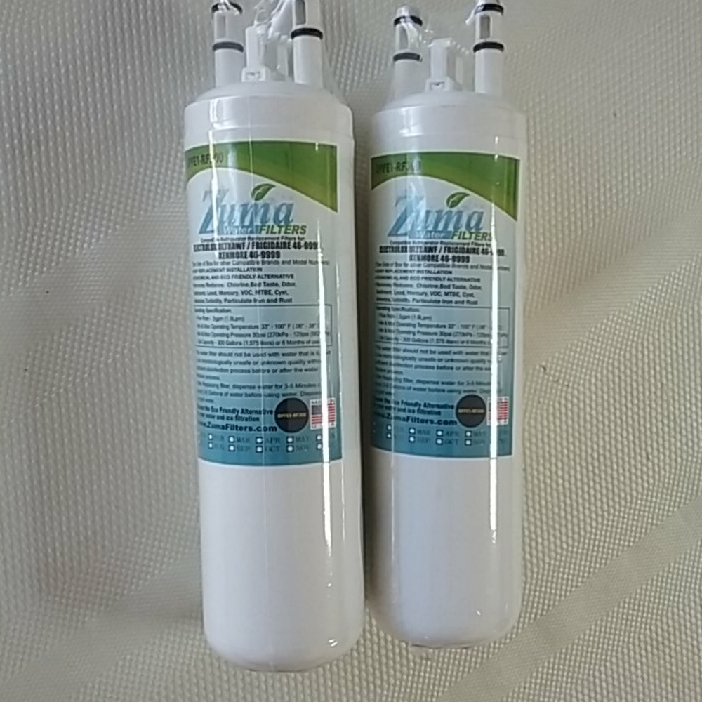 Zuma Water Refrigerator Filters (2) NEW